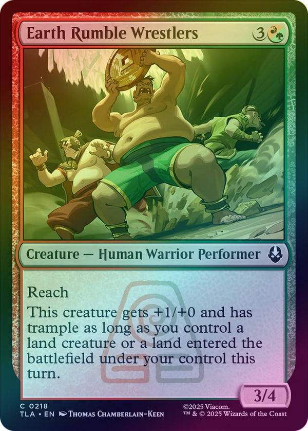 Earth Rumble Wrestlers (Foil) (TLA)