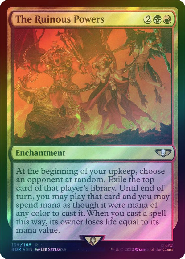 The Ruinous Powers (Surge Foil) (40K)