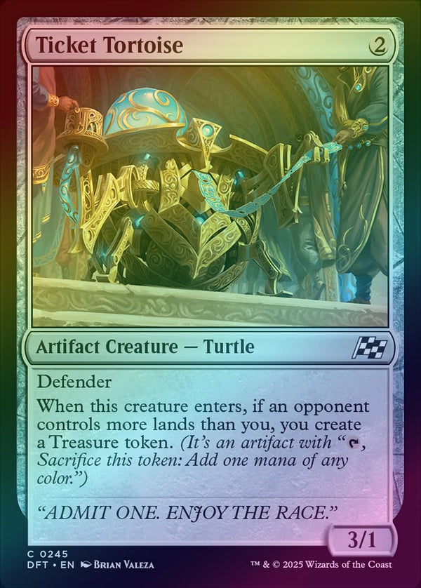 Ticket Tortoise (Foil) (DFT)