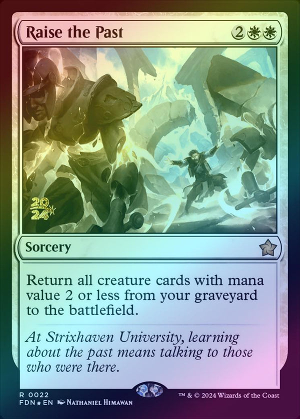 Raise the Past - Prerelease Promo (Foil) (PFDN)