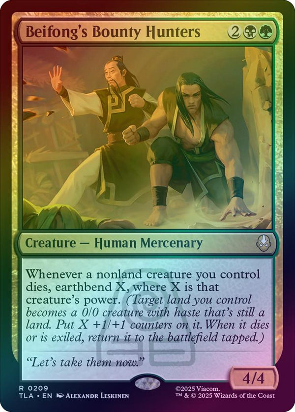 Beifong's Bounty Hunters (Foil) (TLA)