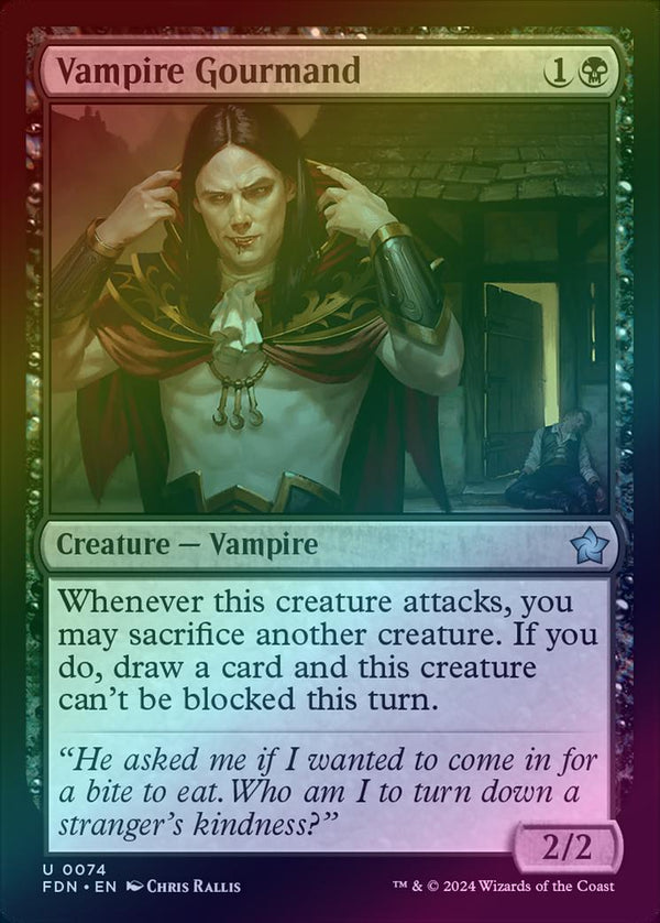 Vampire Gourmand (Foil) (FDN)