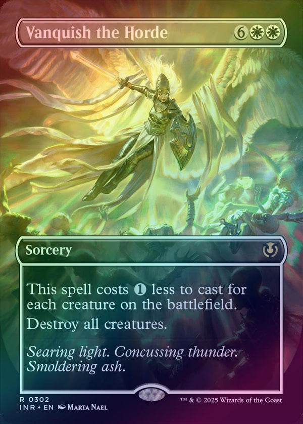Vanquish the Horde - Borderless (Foil) (INR)