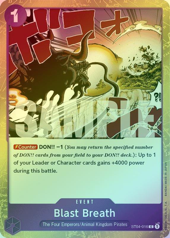 Blast Breath (Jolly Roger Foil) - ST04-016 - Common