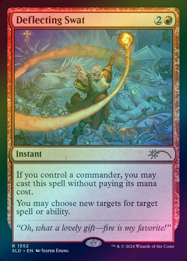 Deflecting Swat - Artist Series: Jesper Ejsing (Rainbow Foil) (SLD)