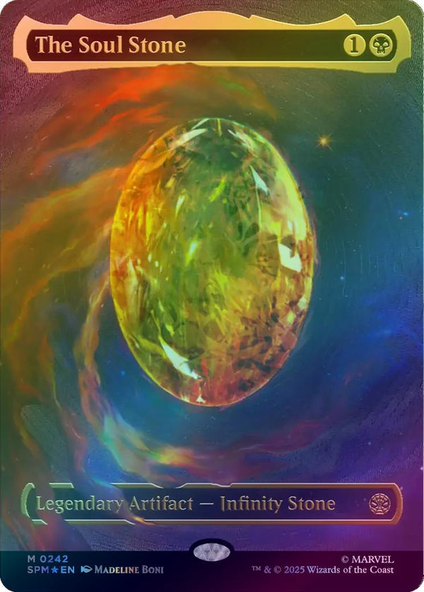 The Soul Stone - Borderless Headliner (242) (Cosmicfoil) (SPM)