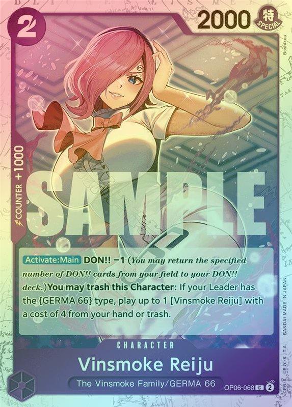 Vinsmoke Reiju (OP06-068) (Jolly Roger Foil) - OP06-068 - Common