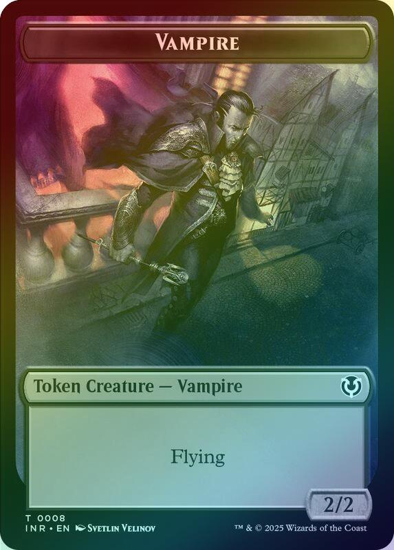 Vampire (007) // Vampire (008) Token (Foil) (TINR)