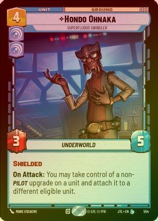 Hondo Ohnaka - Superfluous Swindler - 554 - Legendary (Foil)