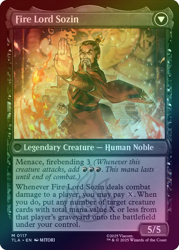 The Rise of Sozin // Fire Lord Sozin (Foil) (TLA)