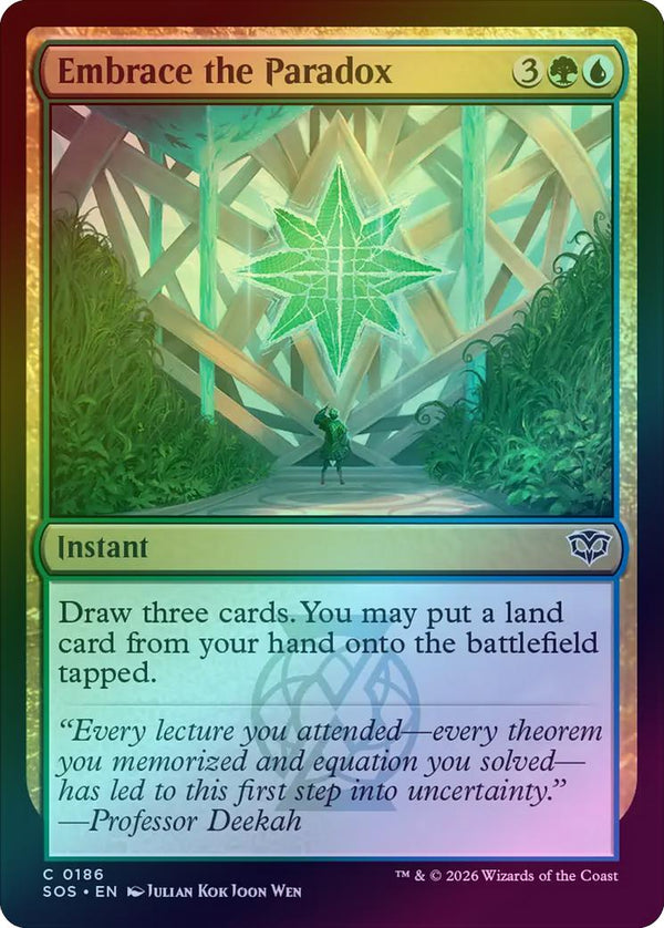 Embrace the Paradox (Foil) (SOS)