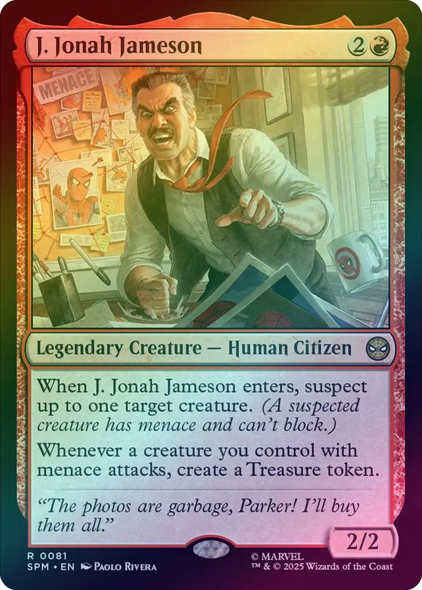 J. Jonah Jameson (Foil) (SPM)