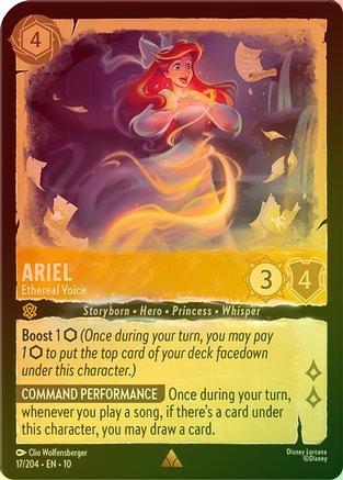 Ariel (Ethereal Voice) - 17/204 - Rare (Foil)