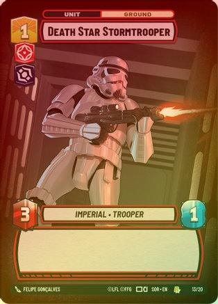 Death Star Stormtrooper - Weekly Play Promo - 13/20 - Rare (Foil)
