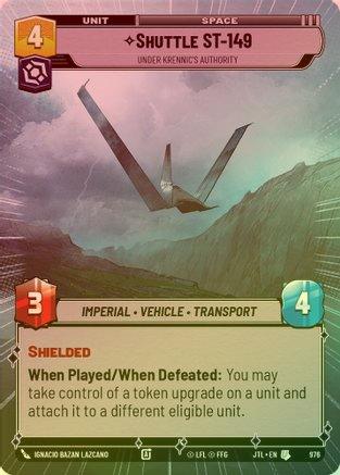 Shuttle ST-149 - Under Krennic's Authority (Hyperspace) - 976 - Uncommon (Foil)