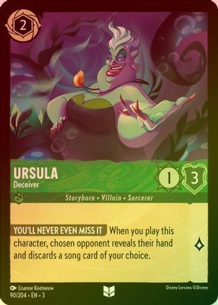 Ursula (Deceiver) - 90/204 - Uncommon (Foil)