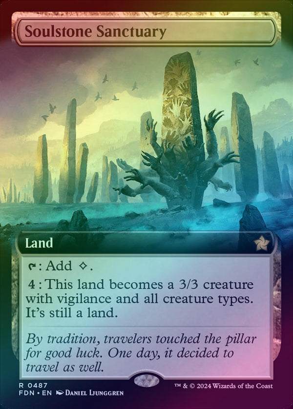 Soulstone Sanctuary - Extended Art (Foil) (FDN)
