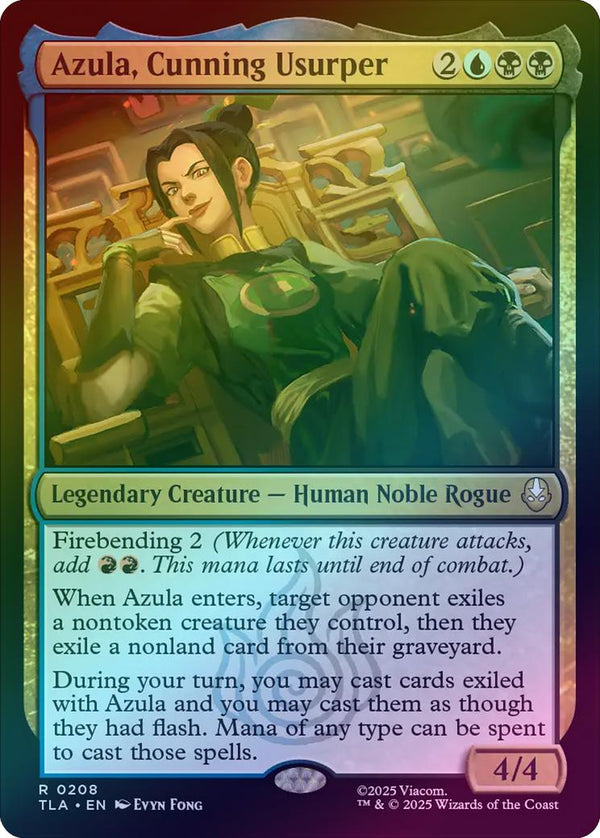 Azula, Cunning Usurper (Foil) (TLA)