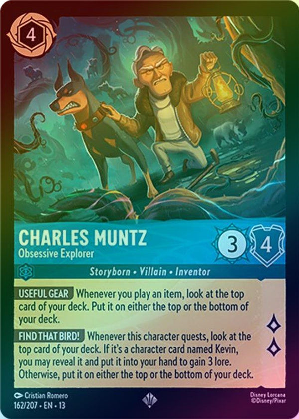Charles Muntz (Obsessive Explorer) - 162/207 - Super Rare (Foil)