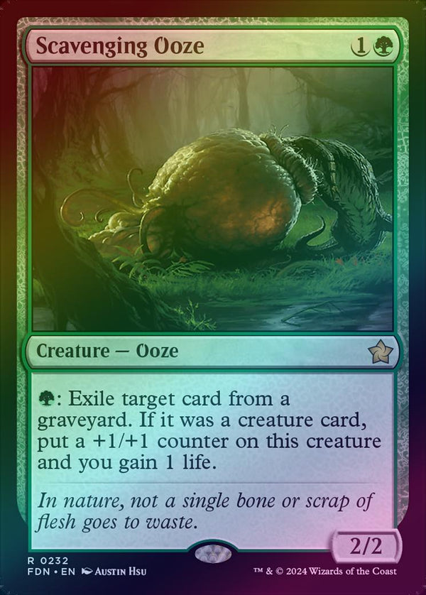 Scavenging Ooze (Foil) (FDN)
