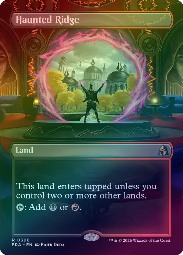 Haunted Ridge - Borderless Portal (Foil) (FRA)