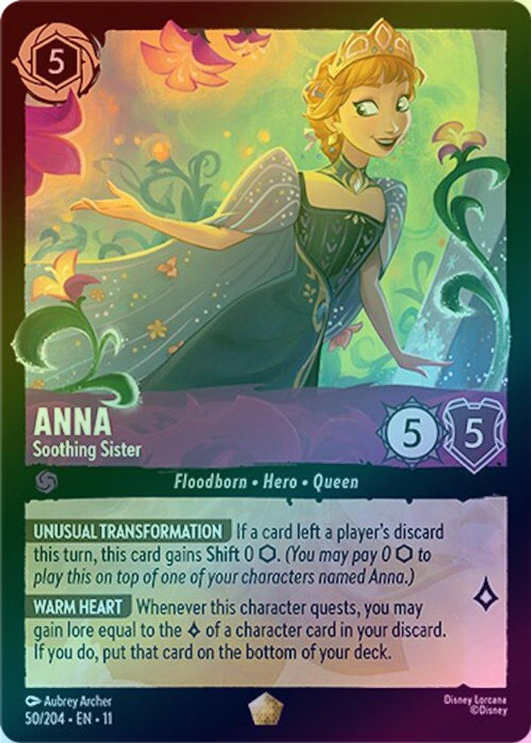 Anna (Soothing Sister) - 50/204 - Legendary (Foil)