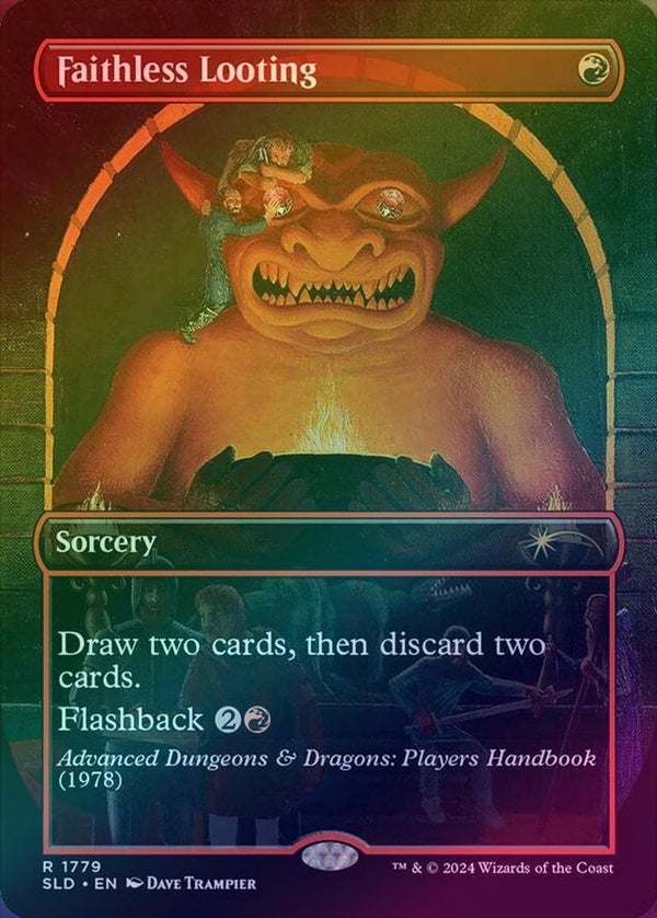 Faithless Looting - An Exhibition of Adventure (Foil) (SLD)