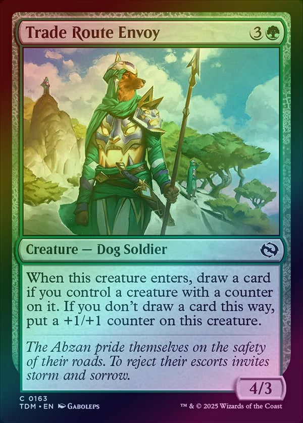 Trade Route Envoy (Foil) (TDM)