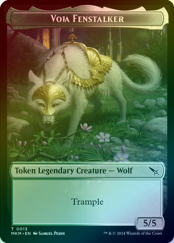 Thopter (020) // Voja Fenstalker Token (Foil) (TMKM)