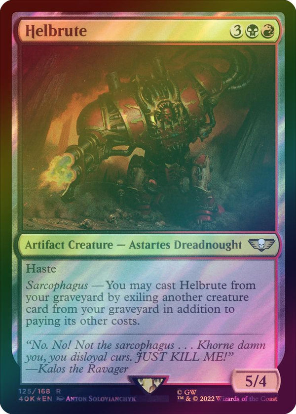 Helbrute (Surge Foil) (40K)