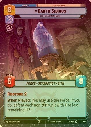 Darth Sidious - The Phantom Menace (Hyperspace) - 779 - Special (Foil)