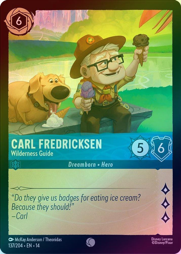 Carl Fredricksen (Wilderness Guide) - 137/204 - Common (Foil)