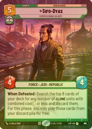 Sifo-Dyas - Commissioning An Army (Hyperspace) - 857 - Rare (Foil)