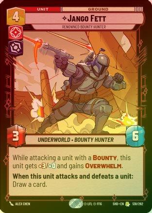 Jango Fett - Renowned Bounty Hunter - 138/262 - Rare (Foil)