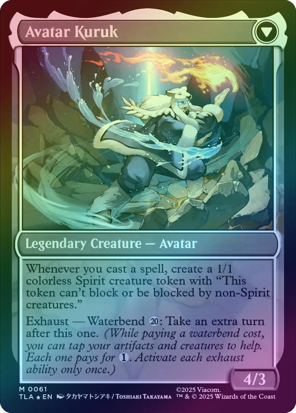 The Legend of Kuruk // Avatar Kuruk - Prerelease Promo (Foil) (PTLA)