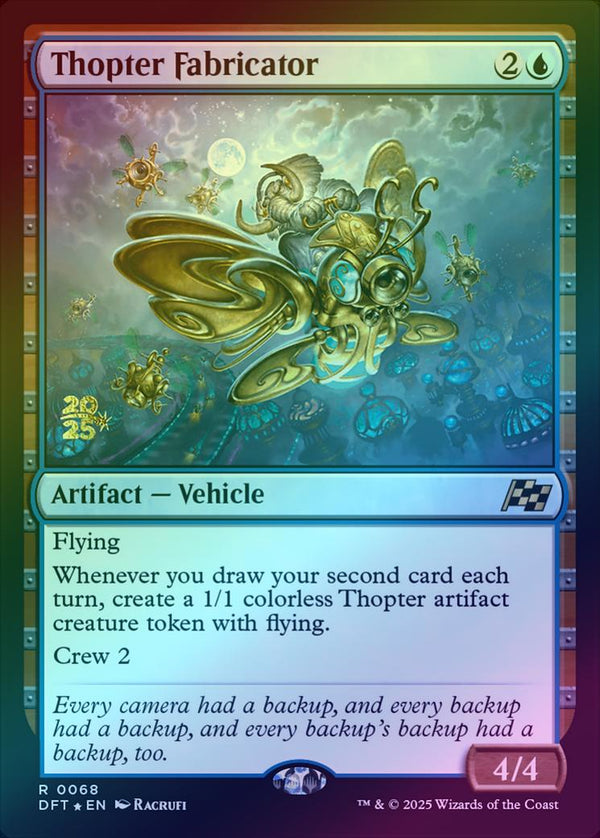 Thopter Fabricator - Prerelease Promo (Foil) (PDFT)