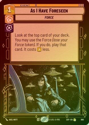 As I Have Foreseen - 690 - Rare (Foil)