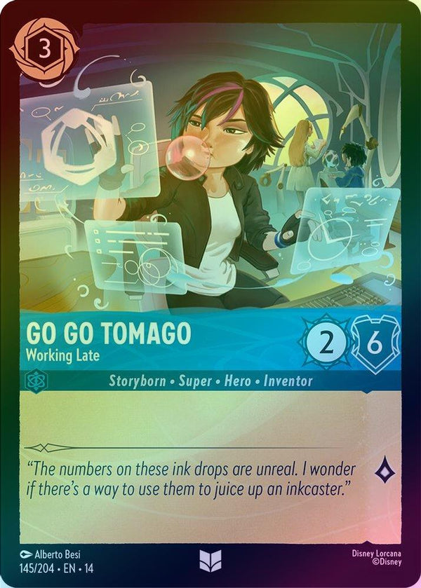 Go Go Tomago (Working Late) - 145/204 - Uncommon (Foil)