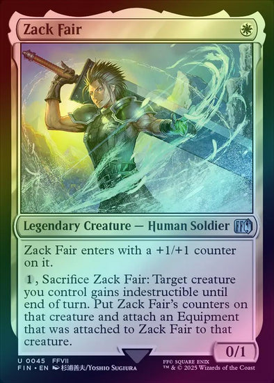 zack fair mtg card is PERFECT//   //     the Zack [27 zack fair mtg card Wow!
