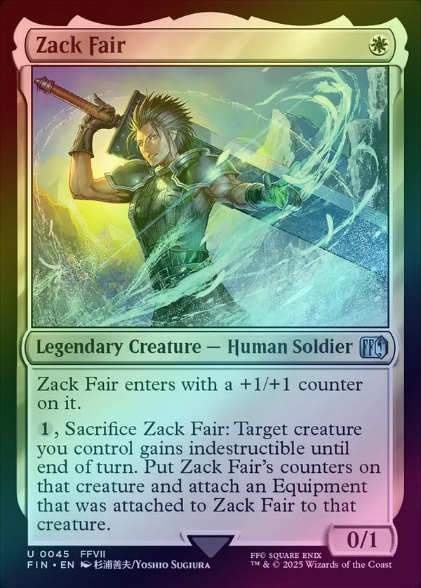 Zack Fair (Foil) (FIN)