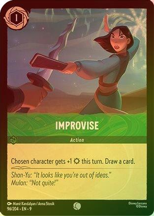Improvise (Fabled Reprint) - 96/204 - Common (Foil)
