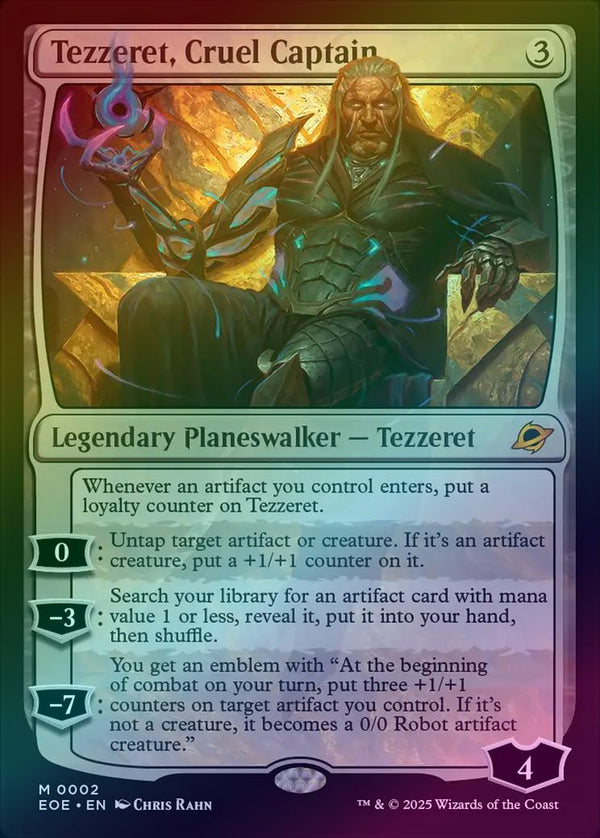 Tezzeret, Cruel Captain (Foil) (EOE)