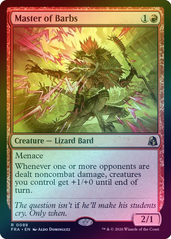 Master of Barbs (Foil) (FRA) (Pre-Order)