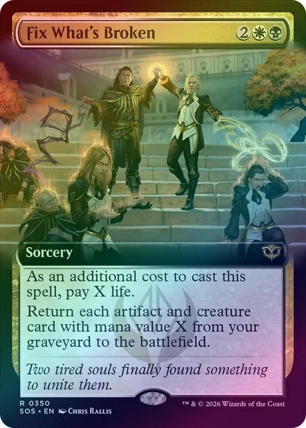 Fix What's Broken - Extended Art (Foil) (SOS)