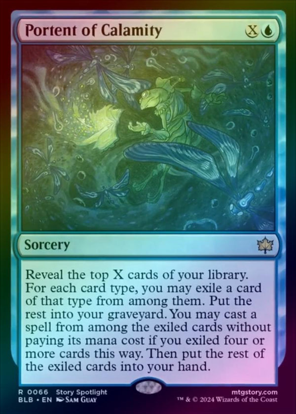 Portent of Calamity (Foil) (BLB)