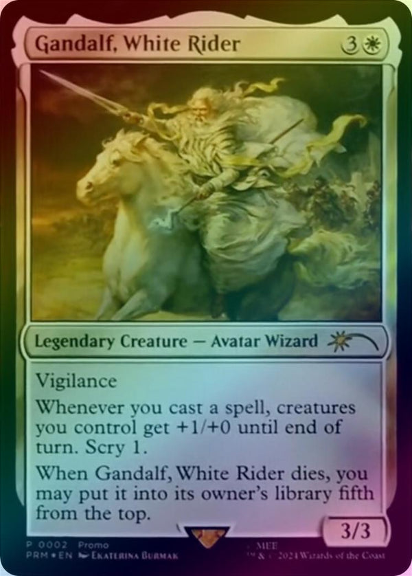 Gandalf, White Rider (Foil) (PLTC)
