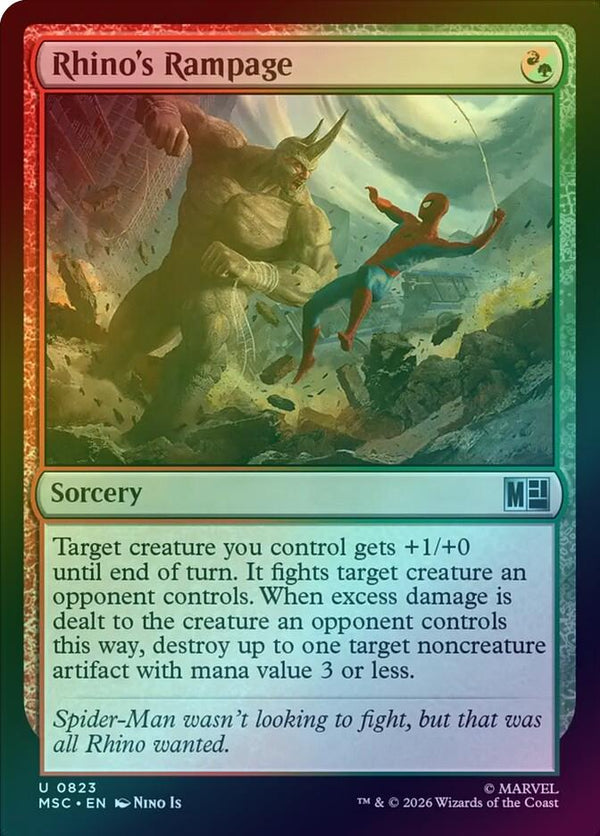Rhino's Rampage (Foil) (MSC)