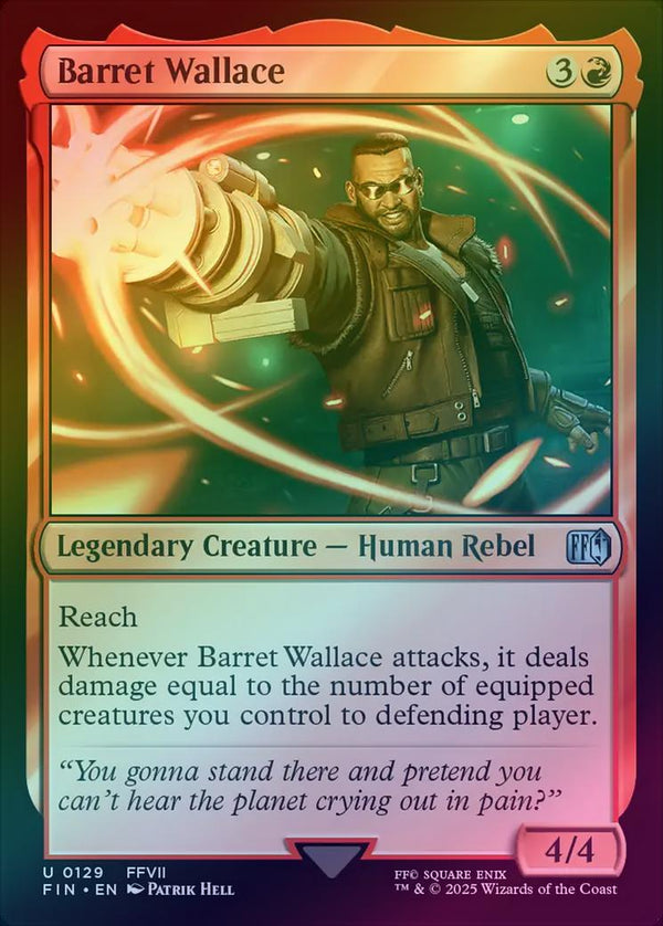 Barret Wallace (Foil) (FIN)