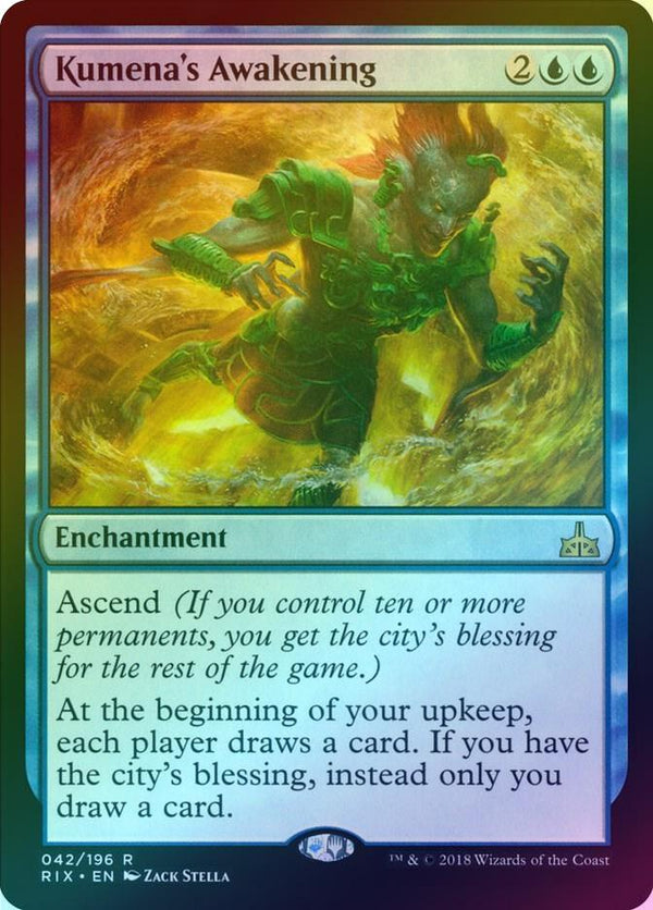 Kumena's Awakening (Foil) (RIX)