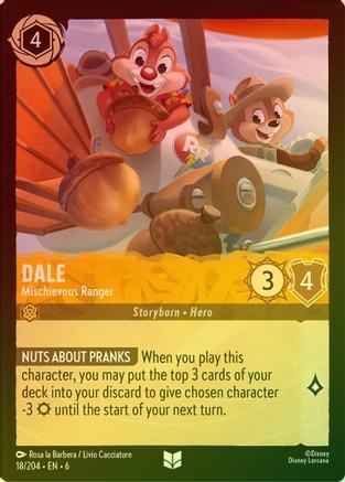 Dale (Mischievous Ranger) - 18/204 - Uncommon (Foil)